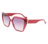 Liu Jo Mujer LJ757S 602 Gafas de sol Bio-inyección Rojo Violeta Cuadrada Normal Fotocromático