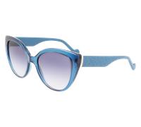 Liu Jo Mujer LJ758S 400 Gafas de sol Plástico Azul Azul Cat Eye Normal Fotocromático