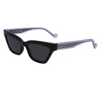 Liu Jo Mujer LJ781S 1 Gafas de sol Inyectado Negro Gris Cat Eye Normal