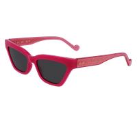 Liu Jo Mujer LJ781S 525 Gafas de sol Inyectado Fucsia Gris Cat Eye Normal