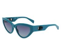 Liu Jo Mujer LJ800S 423 Gafas de sol Bio-inyección Petrolio Gris Cat Eye Normal Sombreado