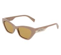 Liu Jo Mujer LJ807S 278 Gafas de sol Bio-inyección Beige Ocre Cuadrada Normal