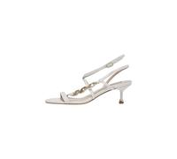 Liu Jo Mujer Sandalias Con Tacón Piel SA6059P0062, Color blanco., 39 EU
