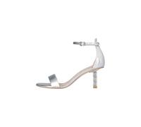Liu Jo Mujer Sandalias con Tacón SA5049EX029, plateado, 38 EU