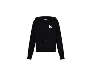 Liu Jo Mujer Sudadera con Capucha Viscosa TF5216MS63L, Negro , L