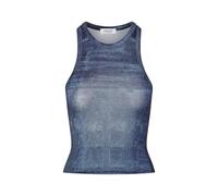Liu Jo Mujer Top Viscosa UA6505J1624, turquesa, L