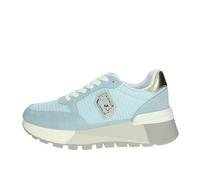 Liu Jo Mujer Zapatillas bajas BA5049PX027, azul celeste, 40 EU