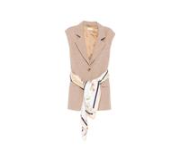 Liu Jo - Navetta Gilet - Jackets - Mujer - Beige - XS -