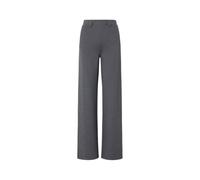 Liu Jo Pantalón de mujer Regular Fit in Punto Milano, Viscosa TF6019, Acero Melange, XS
