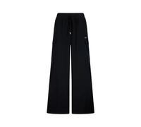 Liu Jo - Pantalones Palazzo Cargo Anchos - Trousers - Mujer - Negro - M -