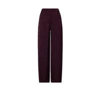 Liu Jo Pantalone Balloon - Pantalones para mujer - Pantalones de cintura alta, X0786 Berenjena Baño, S