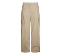 Liu Jo - Pantalones Acampanados de Popelina - Trousers - Mujer - Gris - XL -