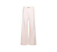 Liu Jo - Pantalones con detalles de abertura - Trousers - Mujer - Beige - L -