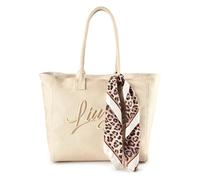 Liu Jo Plentia Bolsa de compras L 35 cm beige