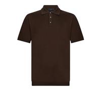 Liu Jo - Polo de punto con mezcla de seda - Tops - Hombre - Marrón - L -