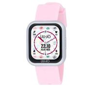Liu Jo Reloj de mujer SmartWatch Voice Mini Silver con correa rosa, Correa