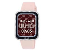 Liu Jo - Reloj de mujer SmartWatch Voice Mini Slim Luxury Silver Rosa