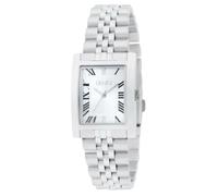 Liu Jo - Reloj elegante de mujer de cuarzo de acero - Imperia Silver TLJ2648 - Reloj con caja rectangular y correa de acero