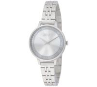 LIU Jo - Reloj Elegante para Mujer de Cuarzo con circonitas - Modelo Casual Shine TLJ2582 - Reloj con Correa de Acero, Plata, Moderno