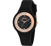 Liu Jo Dancing Sport Reloj Mujer De Pulsera De Goma Con Cristales Giratorios