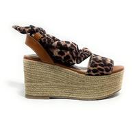 Liu Jo Sandalia Platform Bali 03 Leopard/Saddle DS26LJ11 SA6087 TX133 S4057, Leopardo., 41 EU