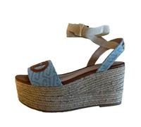 Liu Jo Sandalia Platform Bali, Bali 02 Denim Light Blue, 40 EU
