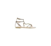 Liu Jo - Sandalias con Correa al Tobillo con Acabado de Poliuretano - Shoes - Mujer - Amarillo - 38 EU -
