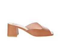Liu Jo - Sandalias de Tacón Alto con Punta Cuadrada - Shoes - Mujer - Marrón - 36 EU -