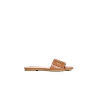 Liu Jo Chanclas planas de piel S3804 Mujer Marrón 36