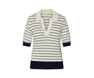 Liu Jo - Striped Top - Tops - Mujer - Azul - XL -