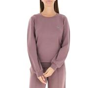 Liu Jo Sudadera de cuello redondo para mujer de invierno en Scuba TF6206, Glace-rosamalva, S