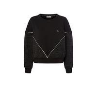 Liu Jo Sudadera negro / negro moteado / blanco XL negro / negro moteado / blanco