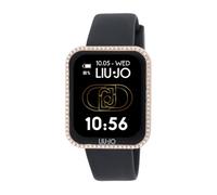Liu Jo SWLJ168 - Reloj inteligente de goma para mujer, pantalla AMOLED de 1,65 pulgadas, compatible con iOS y Android, función de fitness, llamada de voz a través del dispositivo, impermeable IP67