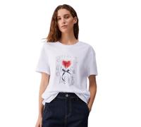 Liu Jo T-Shirt mit Print und Applikationen XS, P9273