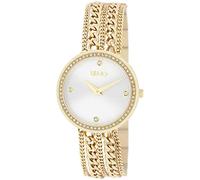 LIU Jo TLJ1811 - Reloj analógico de Cuarzo para Mujer con Correa de Acero Inoxidable, Color Dorado