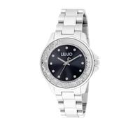 Liu Jo TLJ2498 - Reloj de pulsera para mujer (movimiento de cuarzo, acero inoxidable), Negro , Moderno