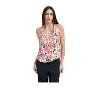 Liu Jo - Top con estampado floral y cuello en V - Tops - Mujer - Multicolor - L -