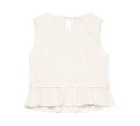 Liu Jo - Top con Volantes y Lentejuelas - Blouses & Shirts - Mujer - Beige - L -