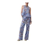 Liu Jo - Top de Popelina con Lazo - Blouses & Shirts - Mujer - Azul - S -