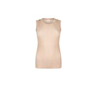 Liu Jo Top de punto beige / blanco lana L EUR