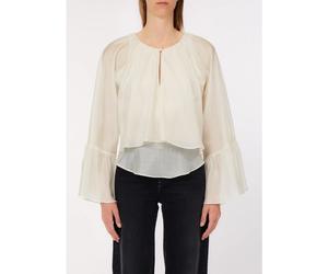 Liu Jo - Tunica - Blouses & Shirts - Mujer - Blanco - XS -