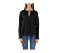 Liu Jo - Túnica Holgada con Puños Acampanados - Blouses & Shirts - Mujer - Negro - L -