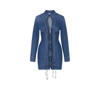 Liu Jo - Ua 6508 Vestido Corto - Dresses - Mujer - Azul - S -