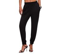 Liu Jo - Va 6125 Pantalones de Punto - Trousers - Mujer - Negro - M -