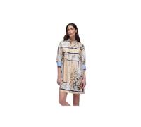 Liu Jo - Vestido Camisero de Twill Estampado - Dresses - Mujer - Multicolor - S -