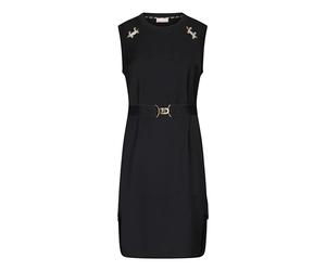 Liu Jo - Vestido Corto con Bolsillos Cargo - Dresses - Mujer - Negro - S -