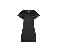 Liu Jo - Vestido corto con detalles de encaje - Dresses - Mujer - Negro - S -