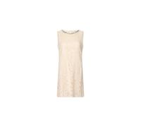 Liu Jo - Vestido corto de macramé - Dresses - Mujer - Beige - M -