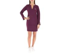 Liu Jo Vestido de mujer en Scuba Viscosa TF6139, Red Berenjena, L