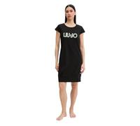 Liu Jo Vestido de playa para mujer Art VA6212 JS003, Negro , S